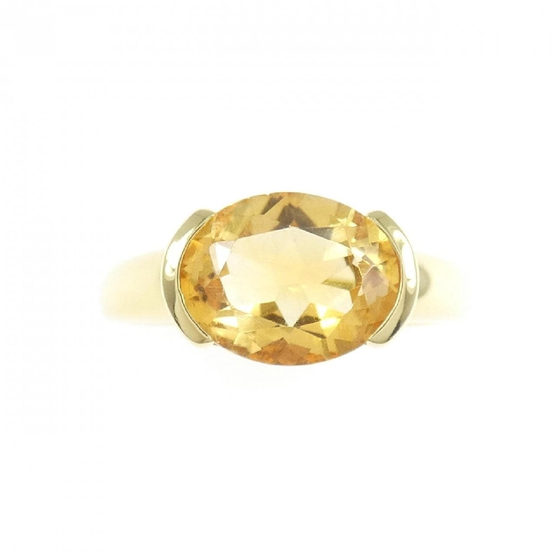 Nhẫn Citrine K18YG 2.20CT - Hàng hiệu Chính hãng 851129