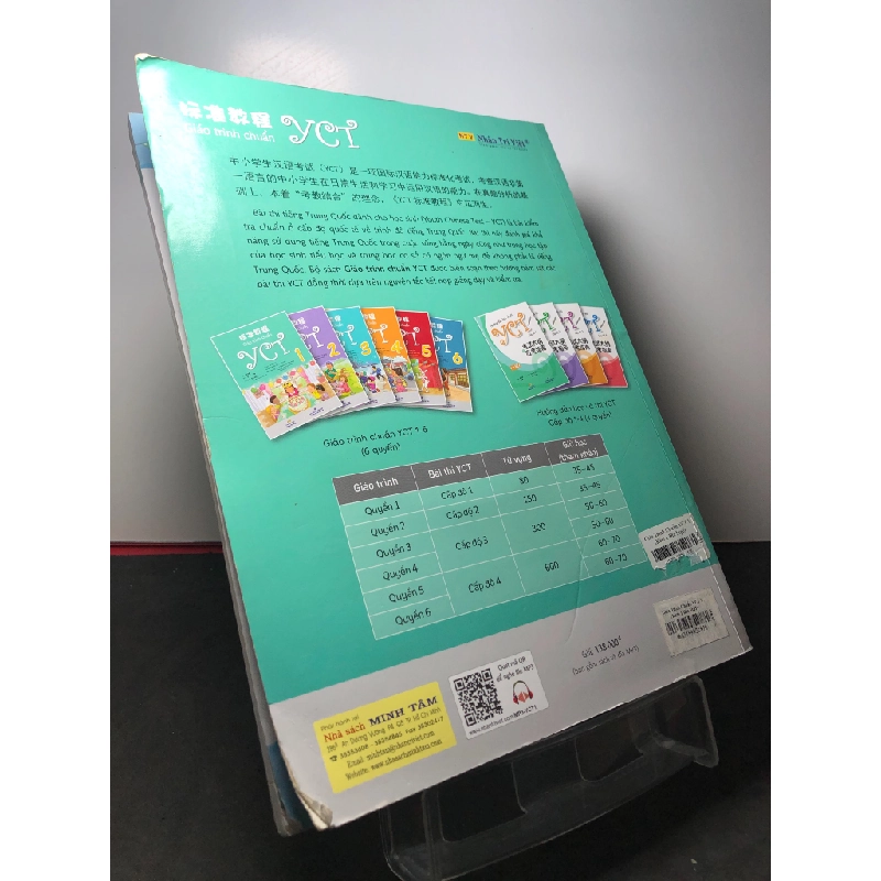 Giáo trình chuẩn YCT 1 2018 mới 90% tróc bìa nhẹ kèm CD Tô Anh Hà HPB2808 HỌC NGOẠI NGỮ 350535