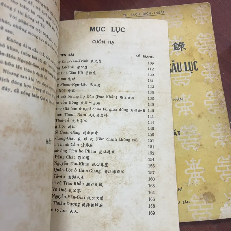 TANG THƯƠNG NGẪU LỤC (2 QUYỀN NHẤT NHÌ) - PHẠM ĐÌNH HỒ, NGUYỄN ÁN  1032104