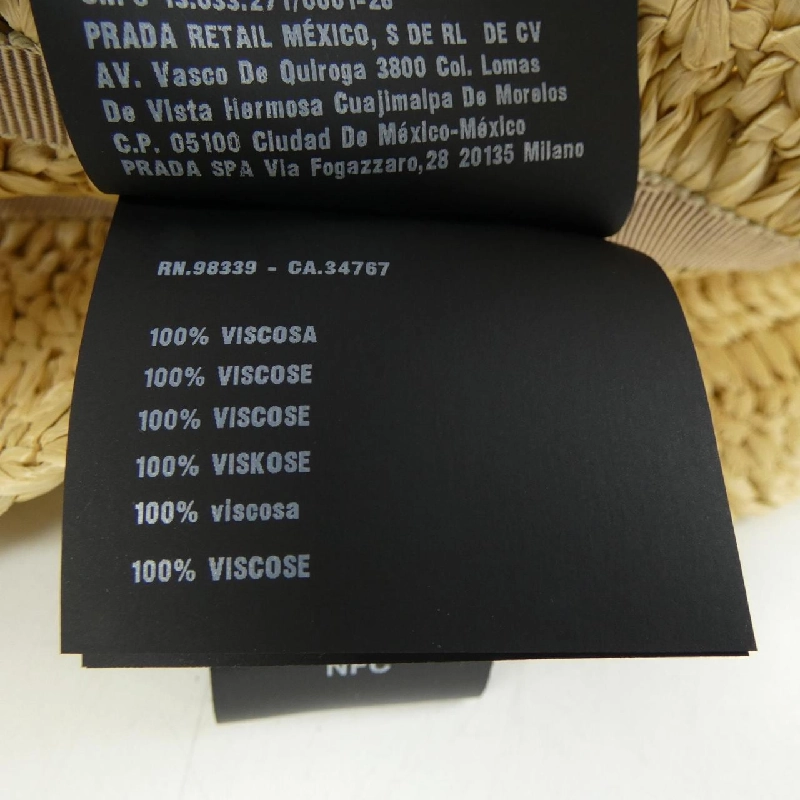 Mũ PRADA 1HC137 2A2T - Hàng hiệu Chính hãng 832792