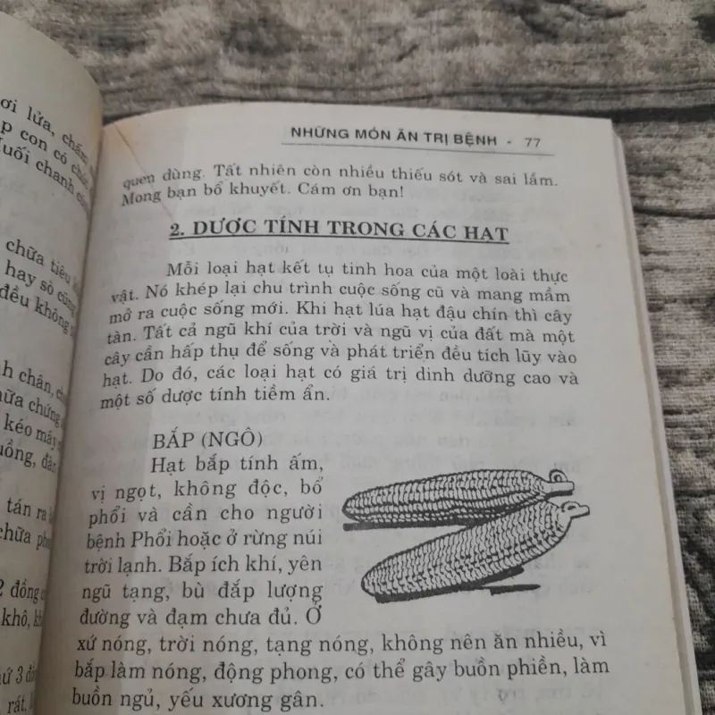 Món ăn trị bệnh- Thực phẩm phòng trị bệnh trong bữa ăn hàng ngày. T giả Đông Phong 747675