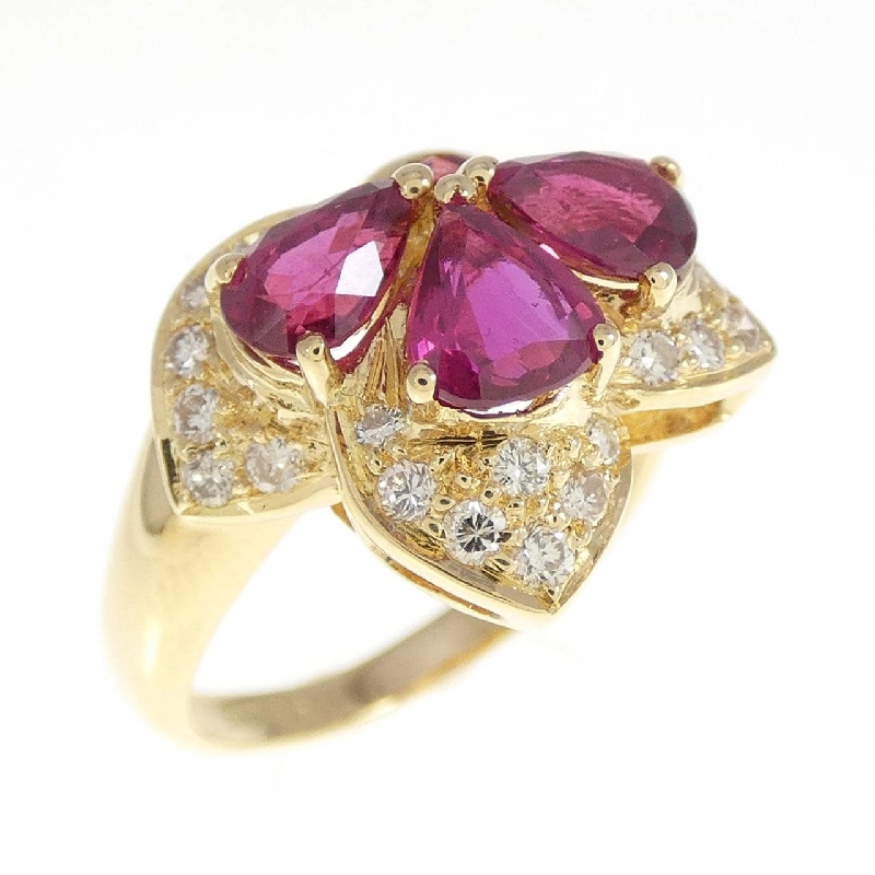 Nhẫn ruby K18YG 1.69CT 671473