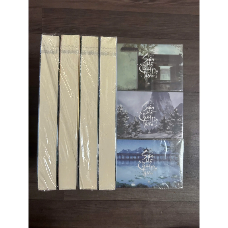 [Đọc Mô Tả] [Đam Mỹ_Boylove] Bộ 4 tập Sơn Hà Bất Dạ Thiên tặng 3 postcard (Bản thường) 497582