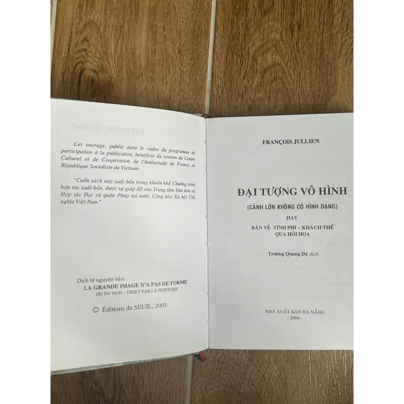 Đại Tượng Vô Hình hay Bàn Về Tính Phi - Khách Thể Qua Hội Họa - Francois Jullien 728070