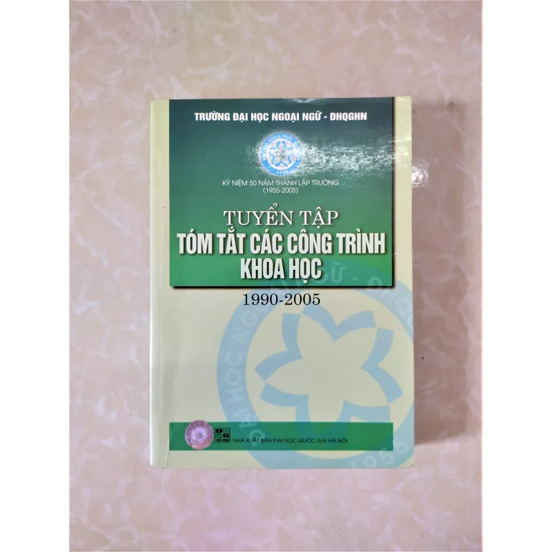 Sách: Tuyển tập tóm tắt các công trình khoa học (1990-2005) - Tác giả: Nhiều tác giả 714291