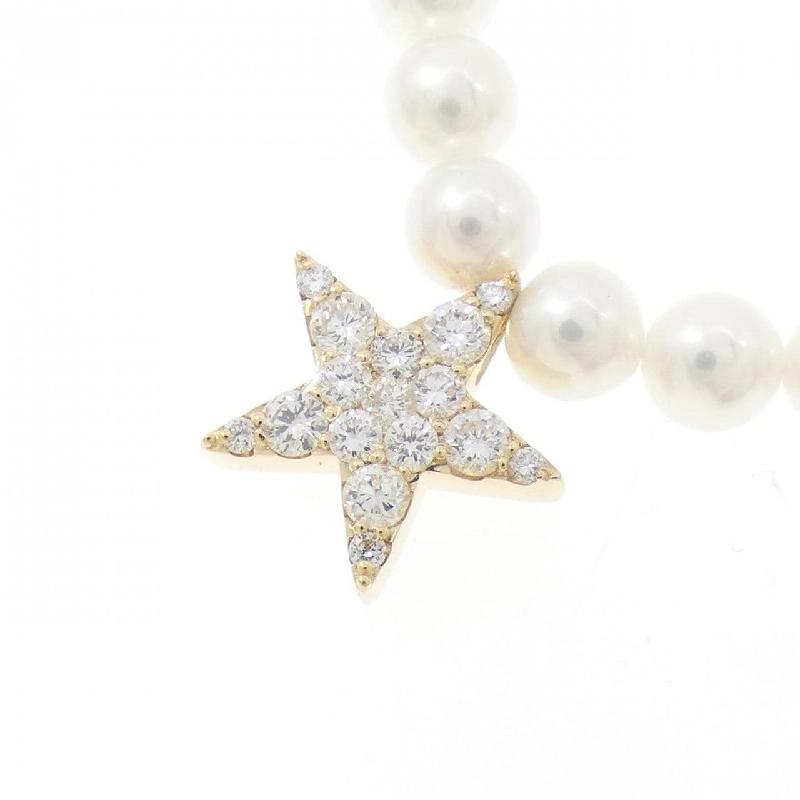 750YG/* Ngôi sao Dây chuyền ngọc trai nước ngọt - Hàng hiệu Chính hãng 856441