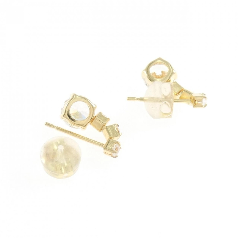 K18YG Cubic Bông tai - Hàng hiệu Chính hãng 875838