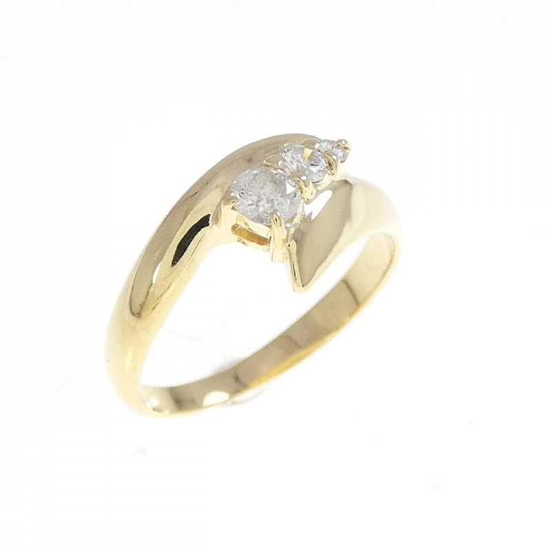 Nhẫn nhẫn ngón út kim cương K18YG 0.14CT - Hàng hiệu Authentic 849657