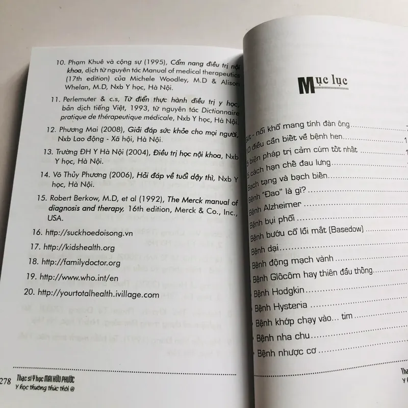 Y HỌC THƯỜNG THỨC THỜI @ ( thạc sỹ y khoa Mai Hữu Phước) 564909