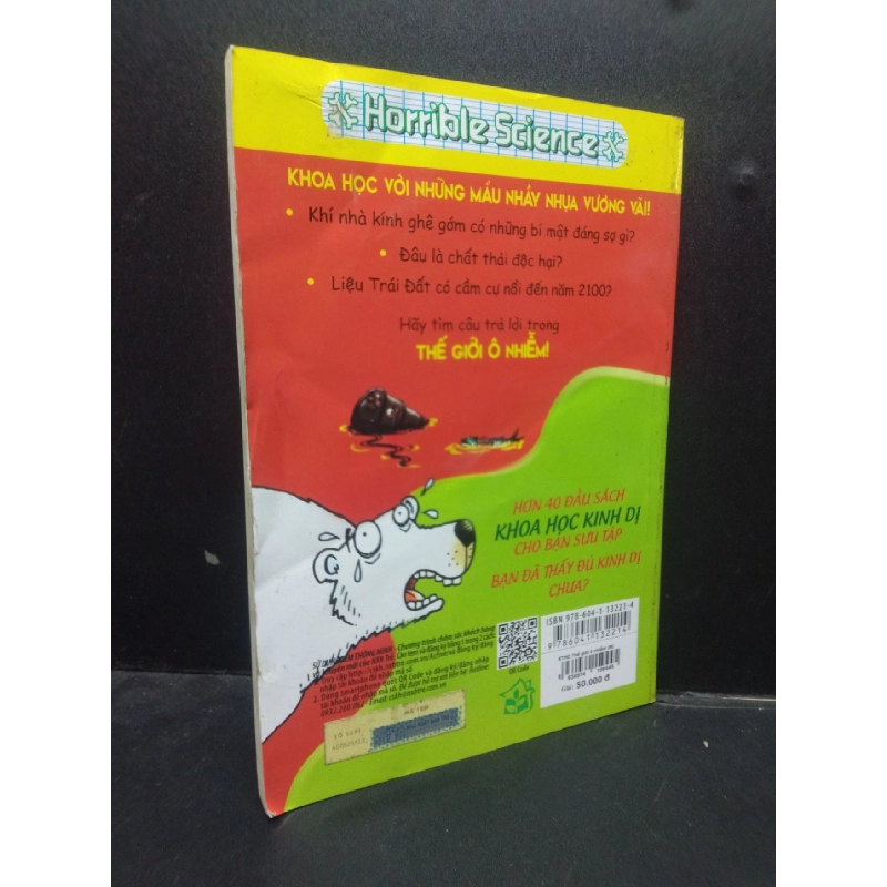 Thế giới ô nhiễm Nick Arnold 2019 mới 80% ố bẩn nhẹ HCM1604 khoa học 914138