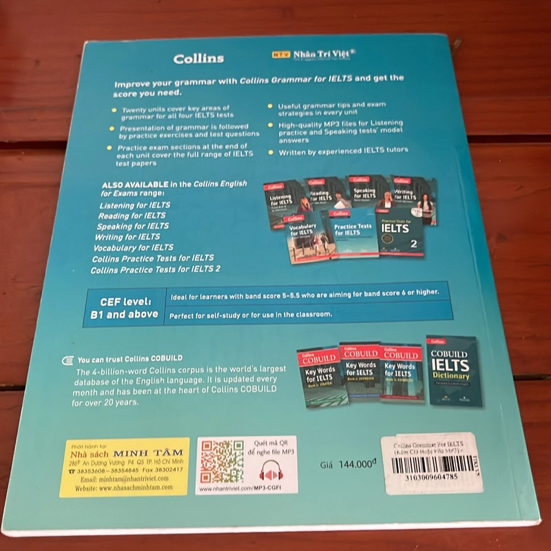 HỌC TIẾNG ANH Gammar for ielts Collins 537007