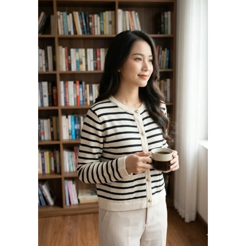 Áo khoác len Cardigan nữ size M 993416