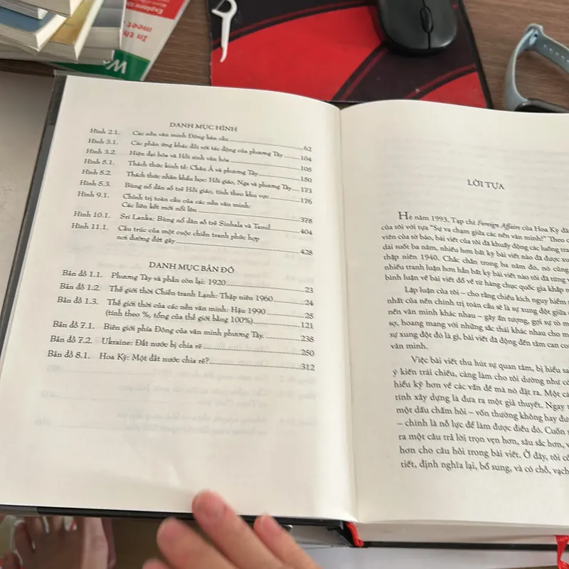 Sự va chạm giữa các nền văn minh- bìa cứng mới 99% 697398