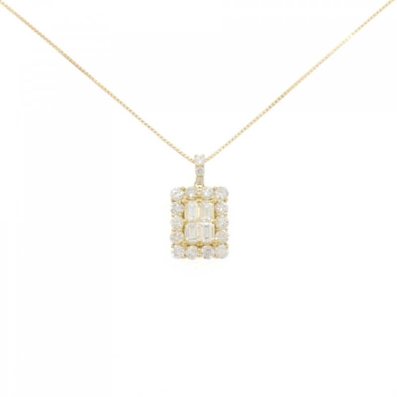 K18YG Dây chuyền kim cương 1.00CT - Hàng hiệu Chính hãng 860318