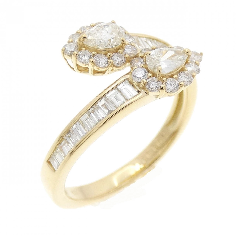 【Sản phẩm mới】Nhẫn kim cương K18YG 0.80CT 671477