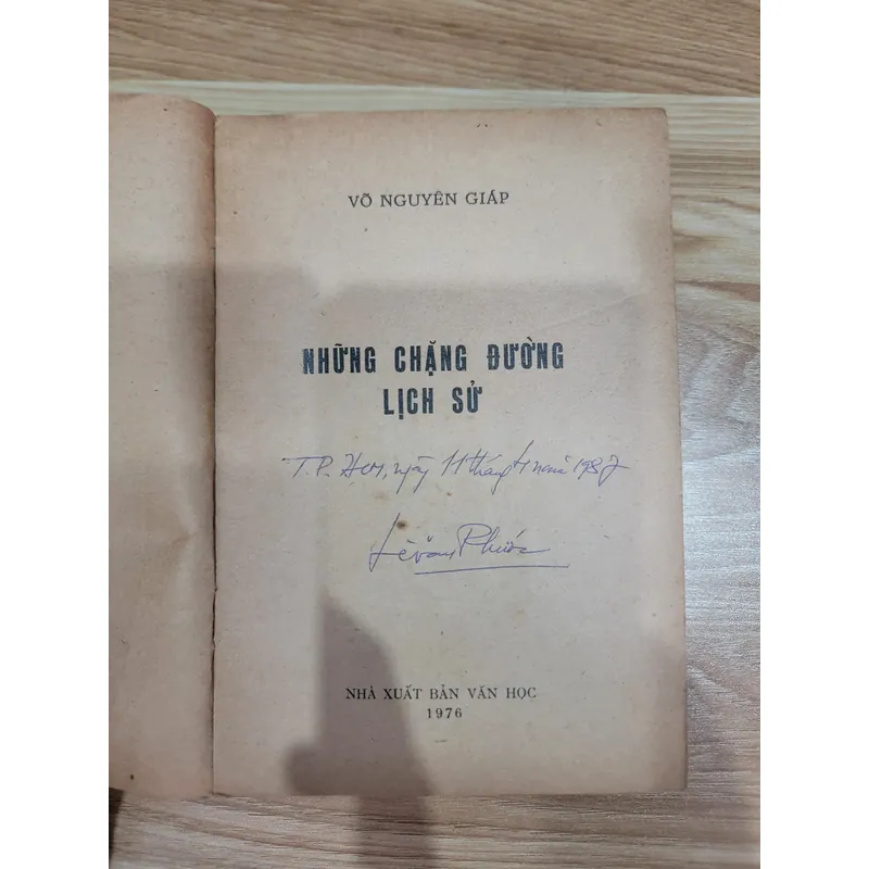 Những chặng đường lịch sử - tổng tập hồi ký đại tướng Võ Nguyên Giáp  737859