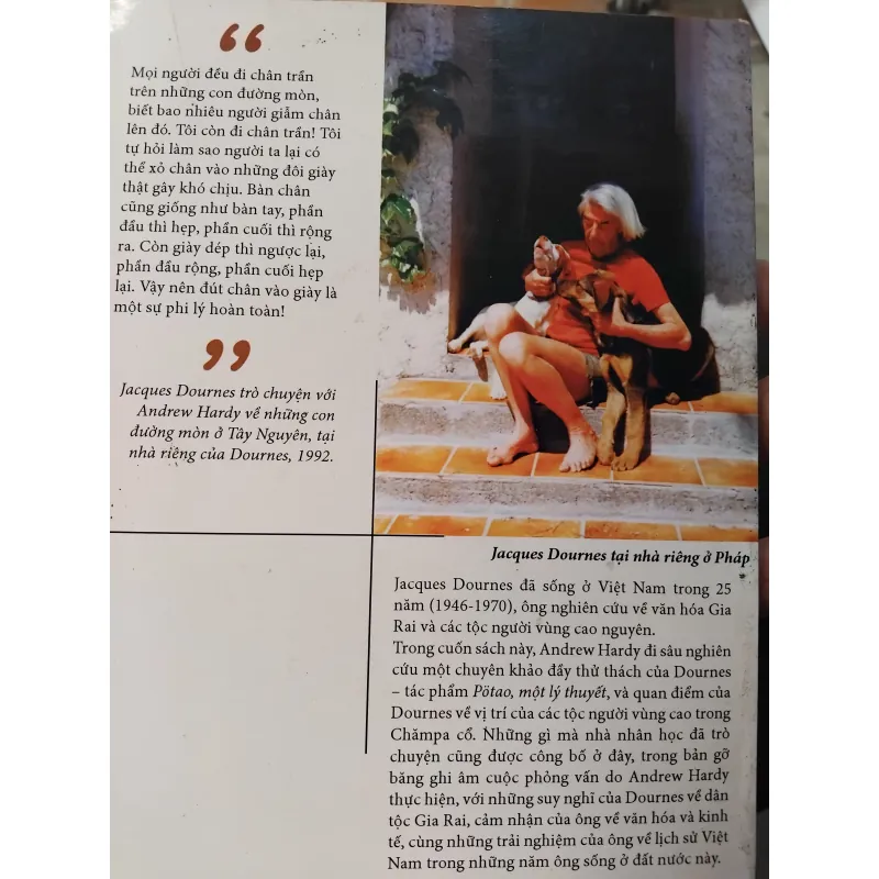 Nhà nhân học chân trần : nghe và đọc Jaques Dournes 1031040