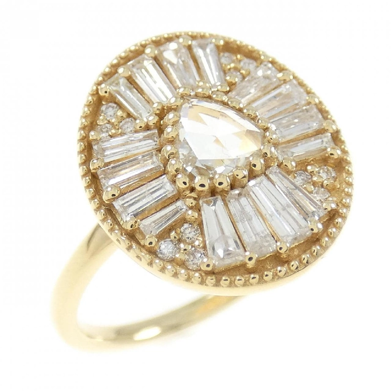 【Sản phẩm mới】Nhẫn kim cương K18YG 0.84CT 672995