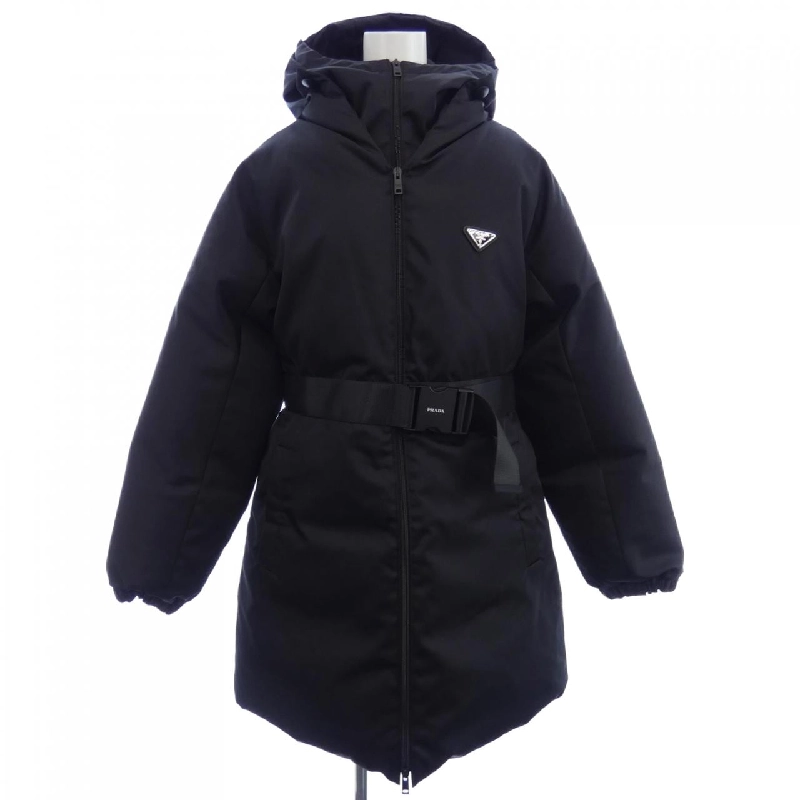 Áo khoác lông vũ PRADA logo hình tam giác 29Y955 S212 1WQ8 632811