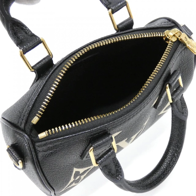 Túi xách Boston Louis Vuitton Monogram Bicolor Nano Speedy M81456 614360