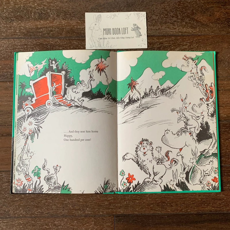 Sách tranh tiếng anh Horton Hatches the Egg – Dr. Seuss, Used, Bìa cứng 478655