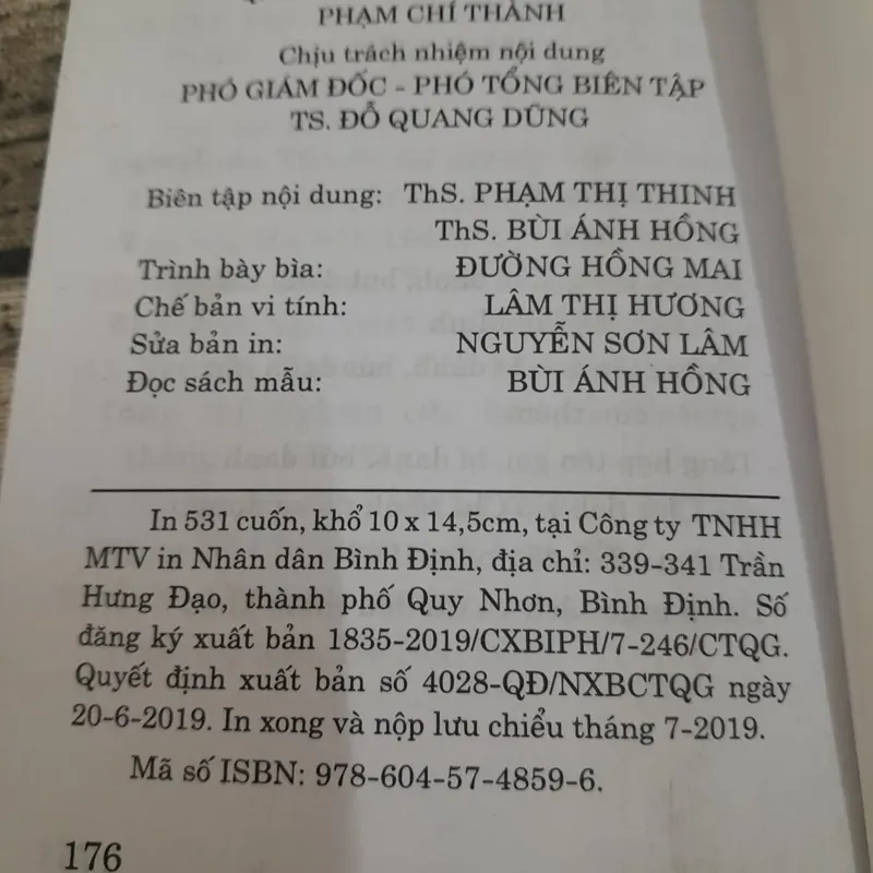 Tên, Bút danh, Bí danh của Chủ tịch Hồ Chí Minh. XB Lần 6 năm 2019. Bảo tàng Hồ Chí Minh 702529