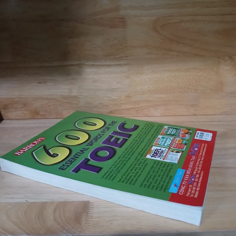 600 Essential Words For The Toeic - Dr. Lin Lougheed 936826