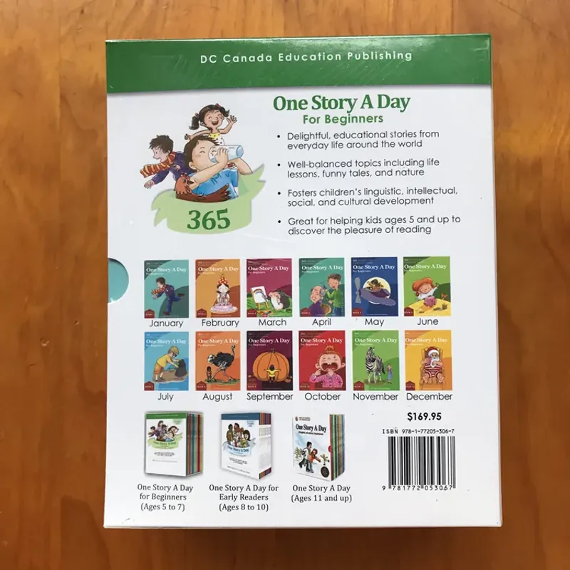 One story a day Level 1+2+3 (Sách nhập) - 12 quyển + File MP3 799745