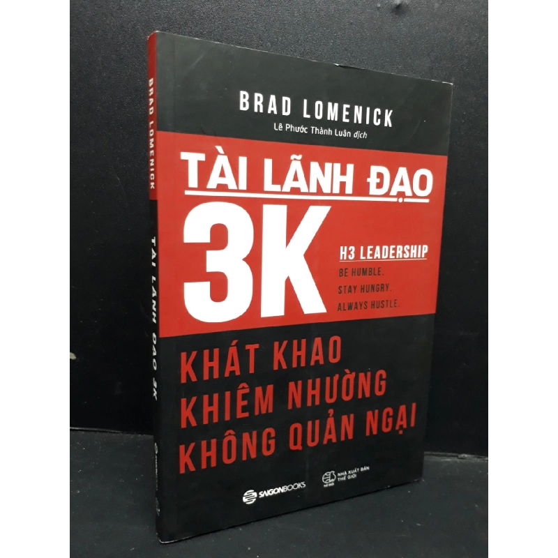 Tài lãnh đạo 3K mới 80% bẩn nhẹ 2018 HCM1410 Brad Lomenick QUẢN TRỊ 925225