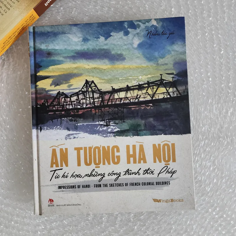 Ấn tượng Hà nội từ kí họa những công trình thời Pháp | nhiều tác giả in màu 688157