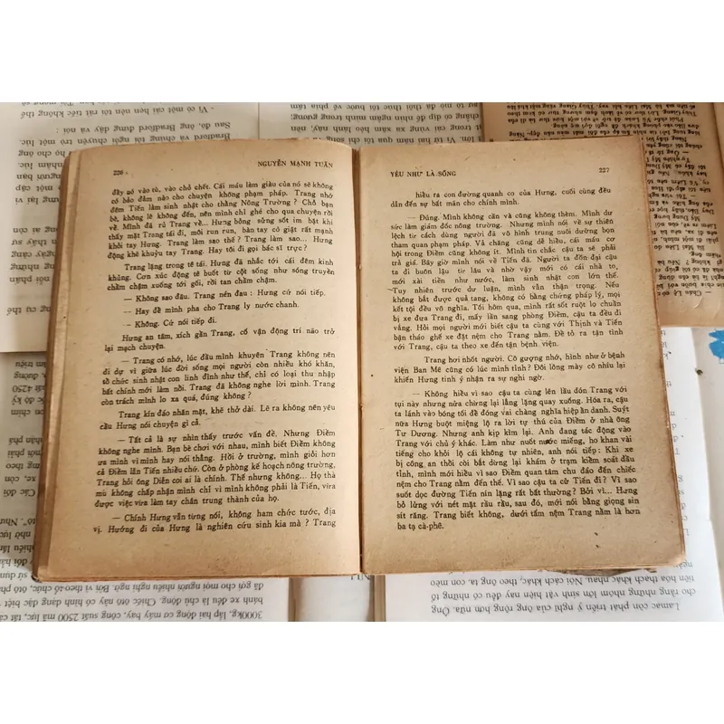 Tiểu thuyết YÊU NHƯ LÀ SỐNG của nhà văn Nguyễn Mạnh Tuấn 703946