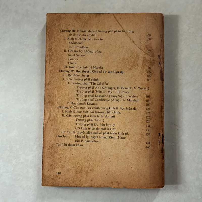 Lịch sử các học thuyết Kinh tế - 1992s/1994s 736005
