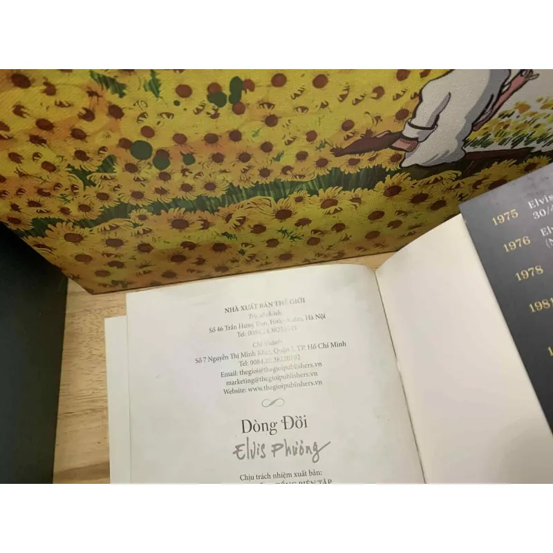 Dòng Đời - Elvis Phương (có chữ ký ca sĩ Elvis Phương) 564870