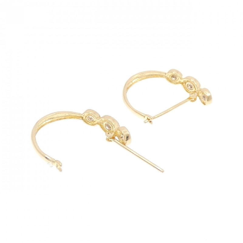 K18YG Bông tai kim cương 0.20CT - Hàng hiệu Chính hãng 872449