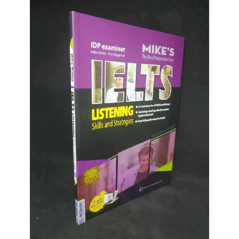 [Sách Cũ SCGR] IELTS listening skills and strategies mới 90% HCM1502 681586