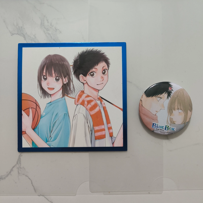 Blue box - Quà Fes Shikishi + huy hiệu 401529