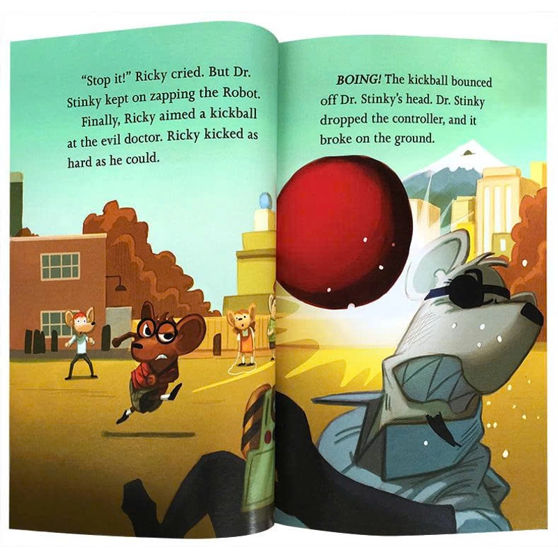 Ricky Ricotta's Mighty Robot by Dav Pilkey (9 books) 528439