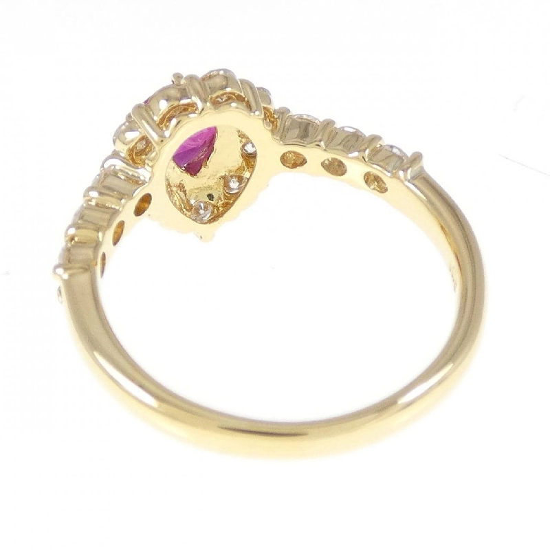 Nhẫn Ruby K18YG 0.63CT - Hàng hiệu Chính hãng 858857