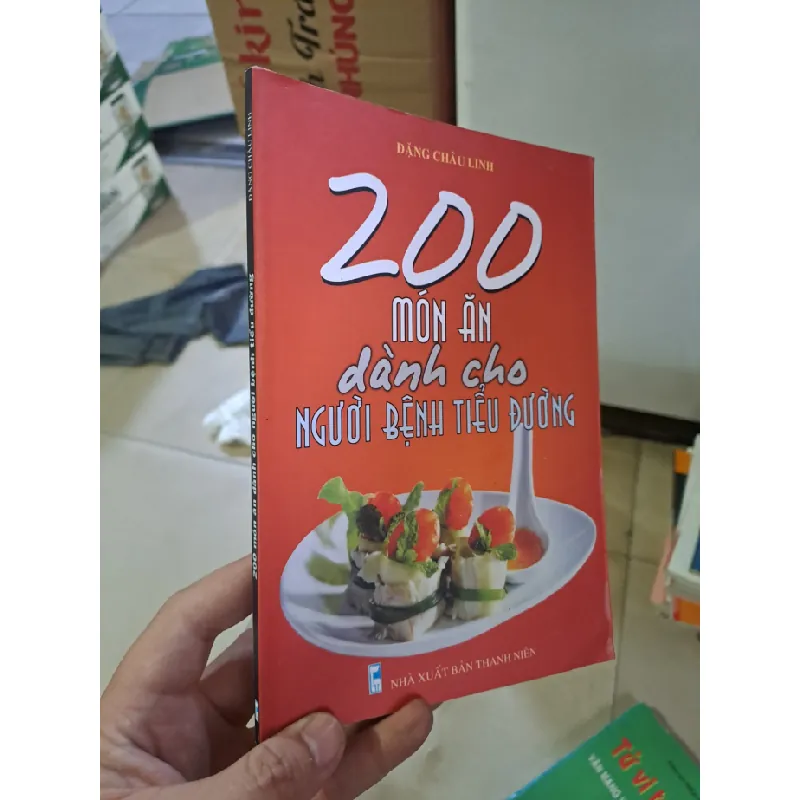 [Sách Cũ SCGR] 200 món ăn dành cho người bệnh tiểu đường 2007 mới 80% ố Đặng Châu Linh HCM.TN2308 SỨC KHỎE - THỂ THAO 686984