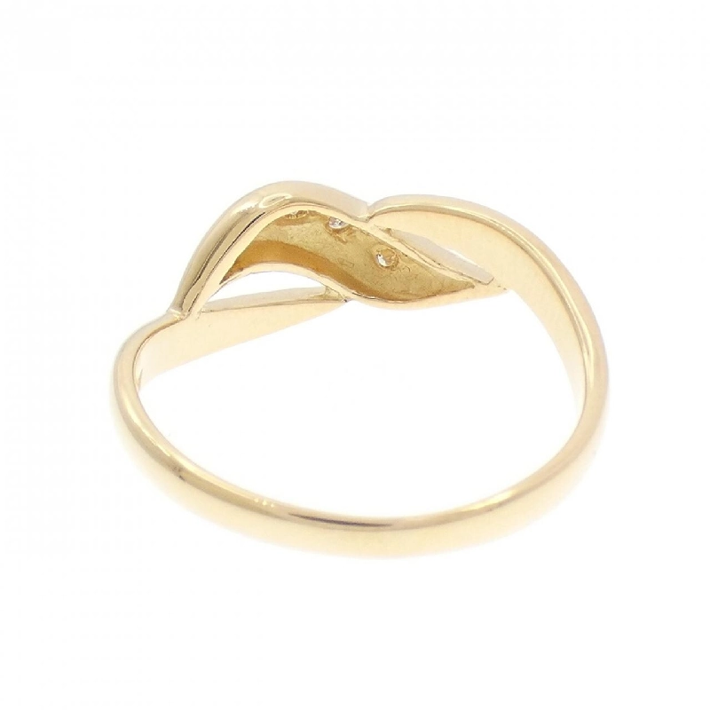 Nhẫn kim cương K18YG - Hàng hiệu Authentic 849006