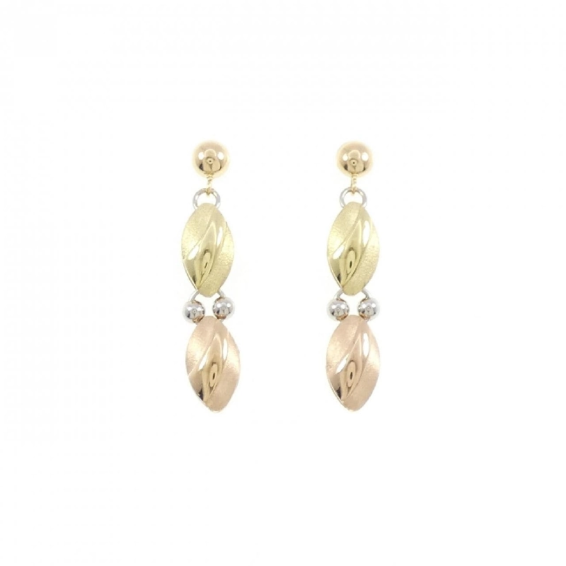 K18 Ba màu Bông tai - Hàng hiệu Chính hãng 870516