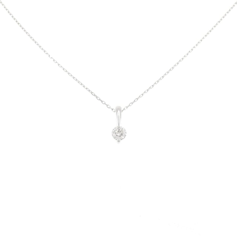 K18WG Dây chuyền kim cương 0.134CT - Hàng hiệu Chính hãng 861748