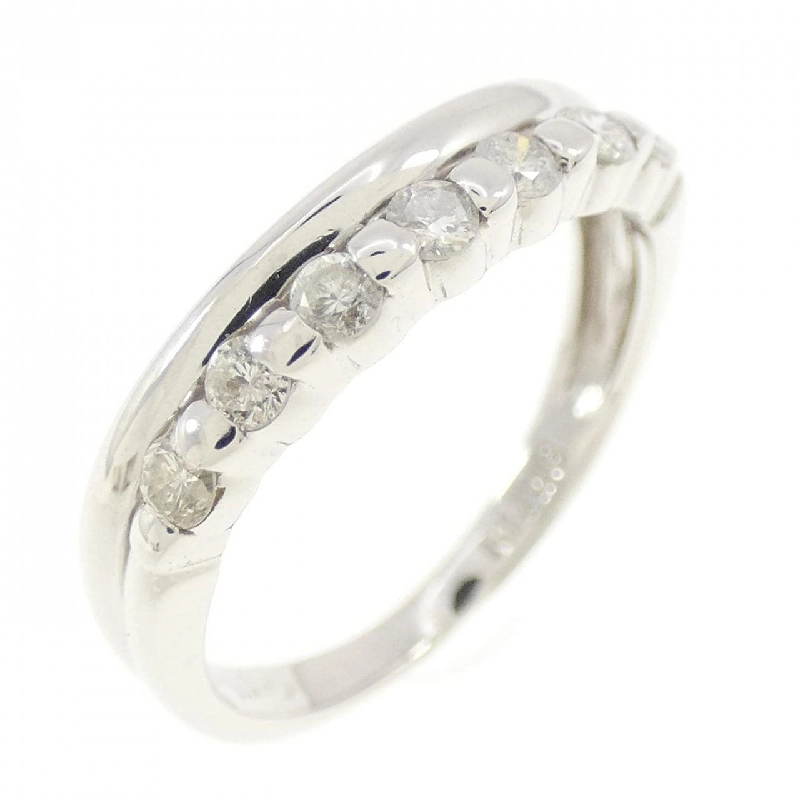 Nhẫn kim cương K14WG 0.10CT 672117