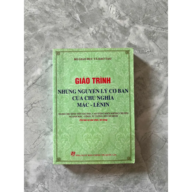 GIÁO TRÌNH NHỨNG NGUYÊN LÝ CƠ BẢN CỦA CHỦ NGHIA MÁC - LÊ NIN 495316