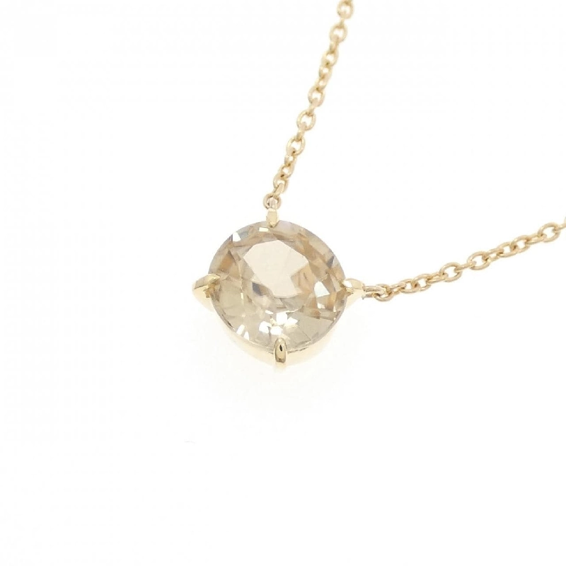 K18YG Zircon Necklace 1.675CT - Hàng hiệu Authentic 860261