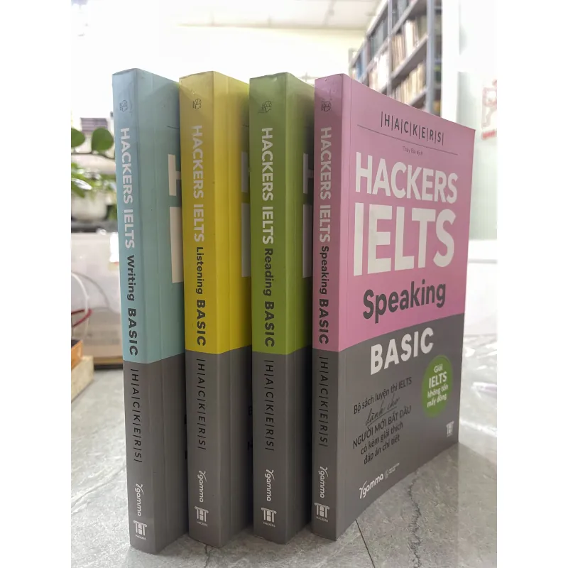 HACKERS IELTS BASIC (TRỌN BỘ 4 CUỐN) - HƯỜNG PHẠM dịch 974485