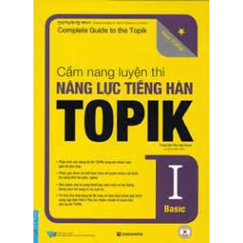 Cẩm Nang Luyện Thi Năng Lực Tiếng Hàn TOPIK I Basic (Tặng Kèm QR) 2020 - Trung Tâm Hàn Ngữ Seoul New 100% HCM.PO 33652