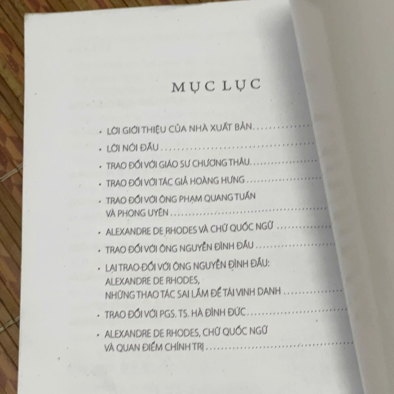 ALEXANDRE DE RHODES & Vấn Đề Chữ Quốc Ngữ ( tiểu luận)- Bùi Kha 546221