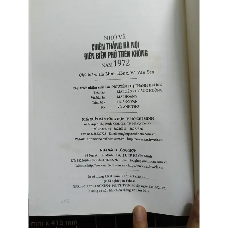 Nhớ về chiến thắng Hà Nội Điện Biên Phủ trên không năm 1972 731146