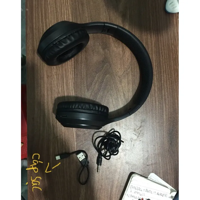 tai nghe chụp tai đen 721216